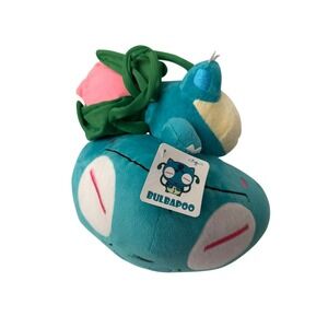 Poke Poo Bulbasaur Bulba Poo Plush Toy Green Pink Blue